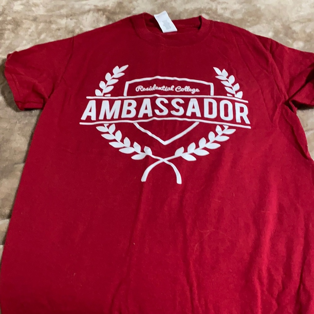 USC residential college ambassador shirt